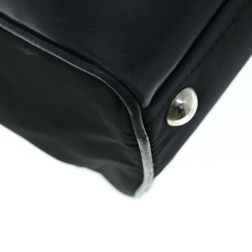 PRADA Hand Bag Nylon Black Auth ki3990 - Picture 14 of 16